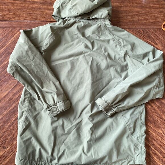 Stormkloth II Men’s Green Full Zip Hooded M Windbreaker Jacket Outdoor - Picture 9 of 10